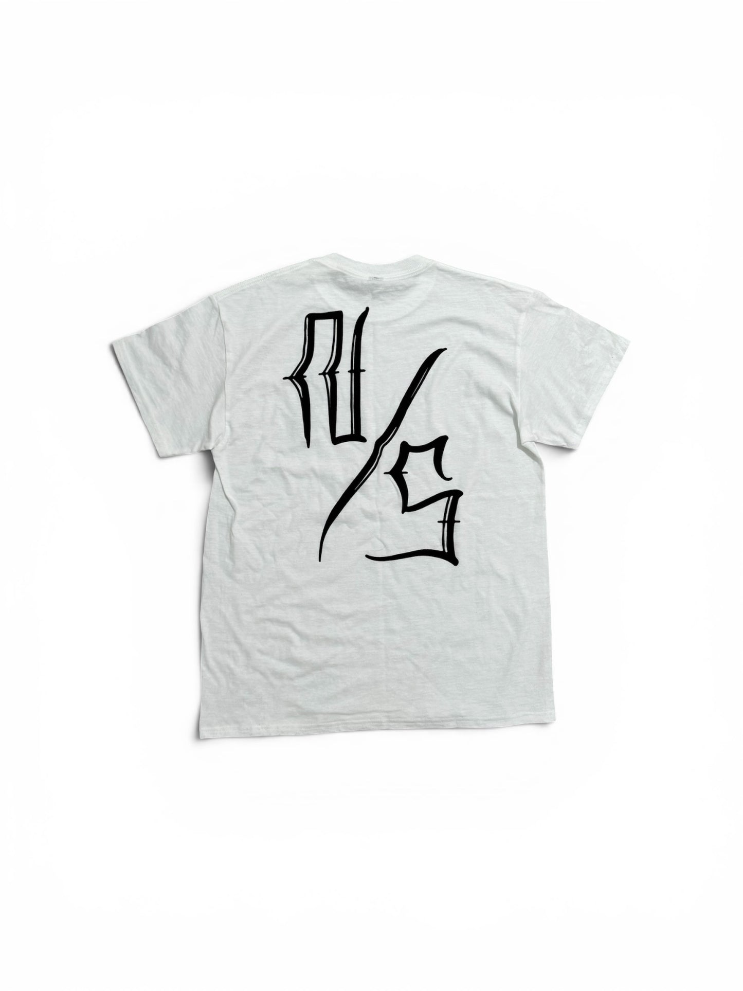Slash White Tee