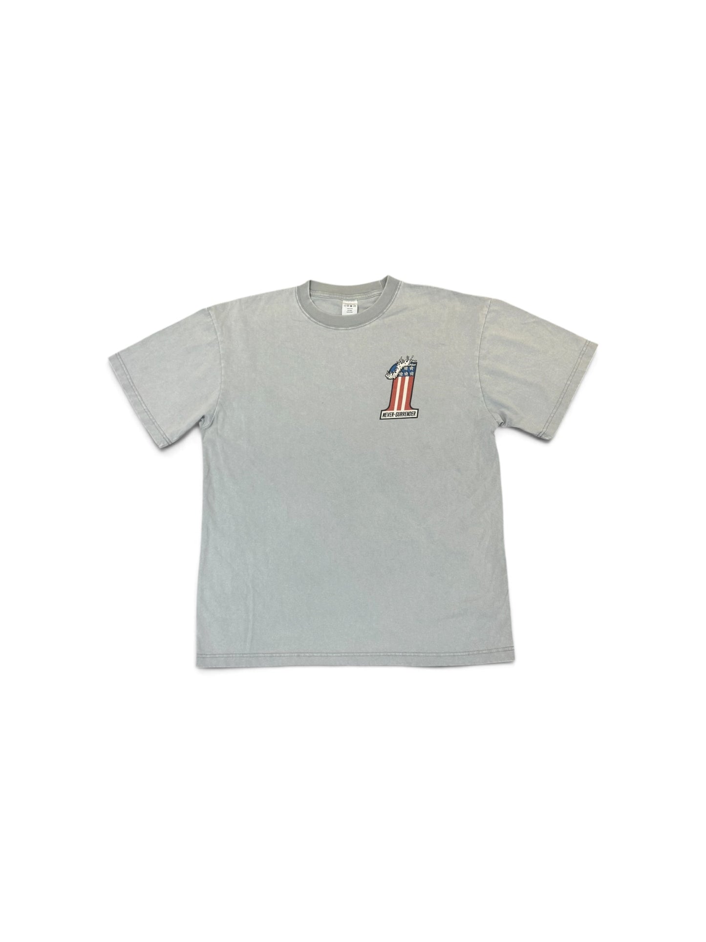 WAVE Tee Stone Gray