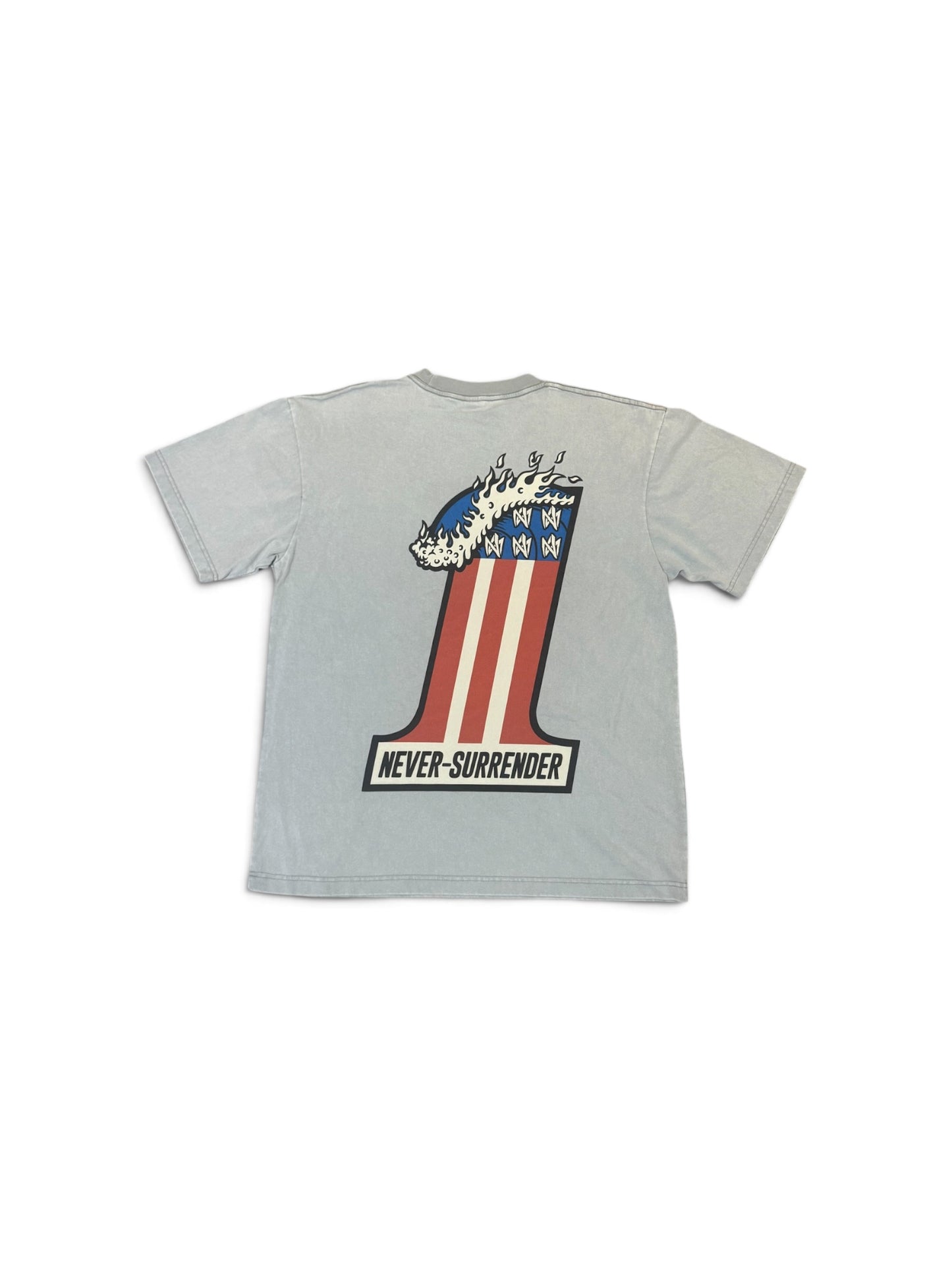 WAVE Tee Stone Gray