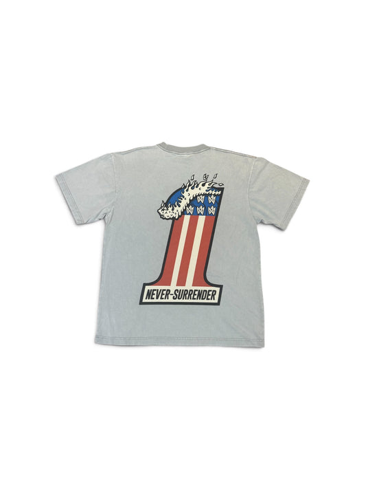 WAVE Tee Stone Gray
