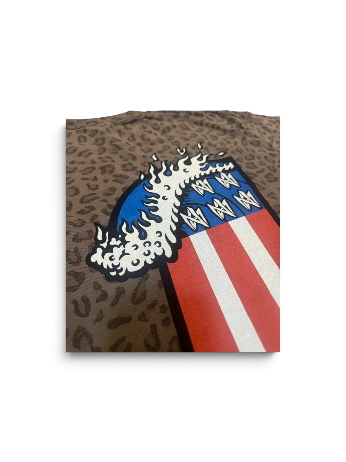 WAVE Tee Leopard